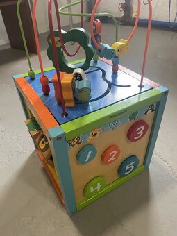 Motorická kostka 5v1 velká - 3