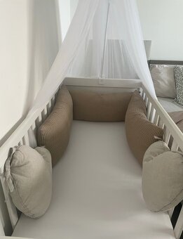 Dětská postýlka IKEA SUNDVIK s kvalitní matraci - 3