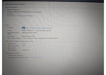 HP EliteBook 8440p plně funkční, Windows 7, 8 GB RAM - 3
