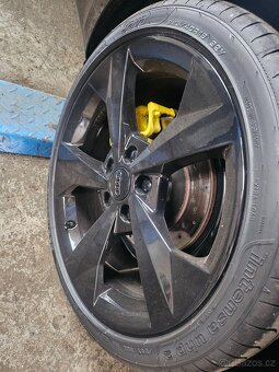 Alu kola 5x112 r18 audi rotor - 3