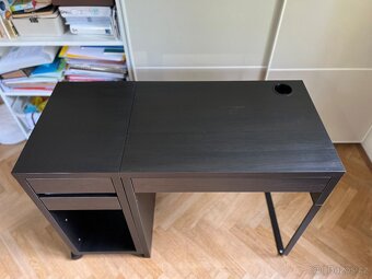 Ikea MICKE stůl + zásuvkový díl - 3