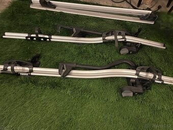 Střešní nosiče Atera + 2  držáky na kolo thule - 3