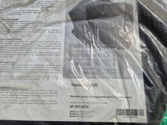 sada textilních koberců Škoda Roomster 5J1061420A - 3