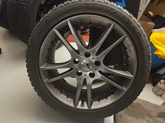 Alu kola AEZ Intenso 7.5Jx17 + zimní pneu Goodyear 225/45/17 - 3