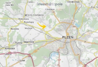 Prodej pole v k.ú. Radčice u Plzně - 3