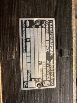 Starší transformátor 230 / 24 V 300 VA - 3