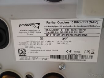 Kondenzační plynový kotel Protherm Condens 15 KKO-CS/1 - 3