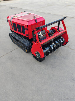 RC lesni fréza zaběr 80cm ,pásový podvozek diesel - 3