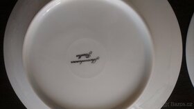 Porcelán, Německo – talířky - 3