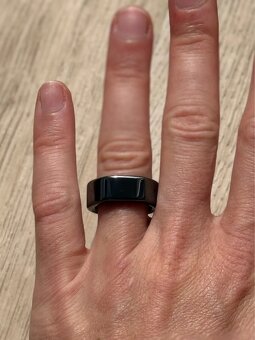 Oura ring 3. generace / velikost 6 / černý - 3