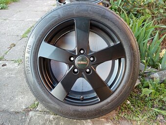 Obutá Alu kola 16ky 5x112 ŠKODA AUDI VW MERCEDES SEAT BMW - 3