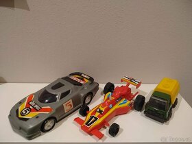 plastová auta, retro - 3