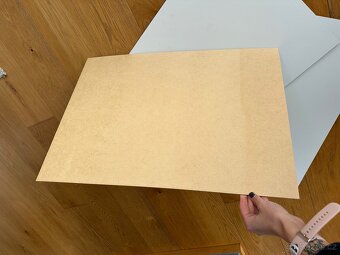 HD deska bílá na ceduli/plakáty 50x70 cm 3 ks - 3