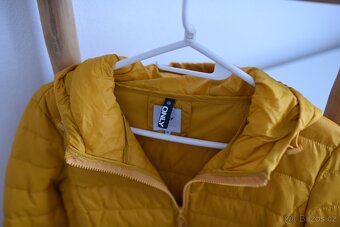 Hořčicová dámská nová bunda - 3