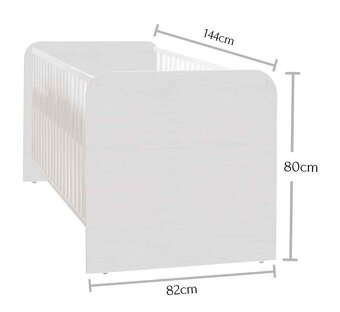 Dětská postýlka, rošt a madrace - 3