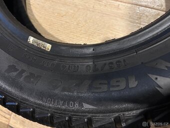 165/70 r14 dva kusy zimní - 3