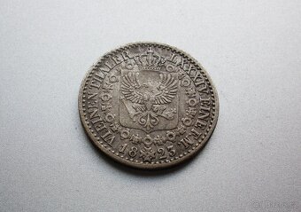 Stříbrný 1/6 Tolar 1823 - 3