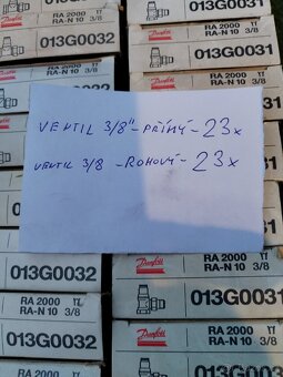 Danfoss radiátorové ventily - 3