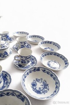 Kávový servis, starožitný Cibulák-Thun - 3