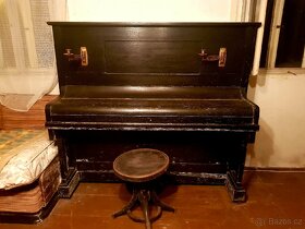 Piano Bonhard retro vintage dekorace - 3