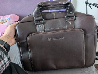 Kožená taška na notebook - 3