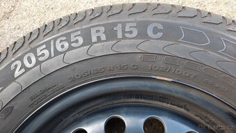 1ks letní pneu 205/65 r15C - 3