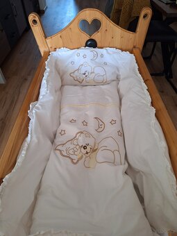 Dětská dřevěná kolébka - 3
