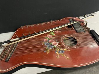 Raritní citera Violin Zither typu Pianoette Ukelin - 3