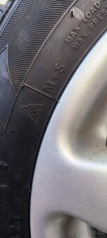 Prodám alu disky Borbet 5,5Jx14- 4x100 s pneu - 3