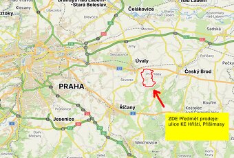 Pozemek 2.057m2 na výstavbu BD - 3