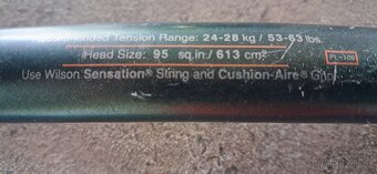Tenisové rakety wilson Pro Staff kus 800 kč - 3