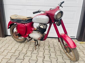 Jawa 250 kývačka, panelka, bez TP - 3