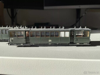 Špičková rarita GI Modellbau 99 3461 v H0f 6,7mm + 11 vagónů - 3