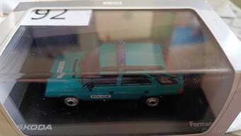 Škoda Forman Policie ČR Abrex 1:43 Limit 92/150 ks. - 3