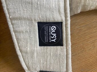 Ergonomické nosítko Qusy mini Linen Beige - 3