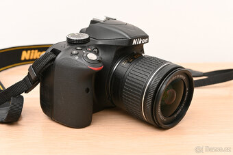 Nikon D3300 + AF-P 18-55mm 1:3,5-5,6 + příslušenství - 3