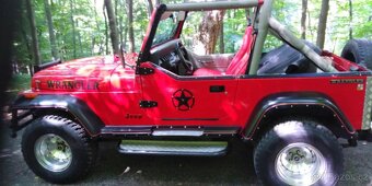 Jeep Wrangler 2.5 – US verze, veterán, výborný stav - 3