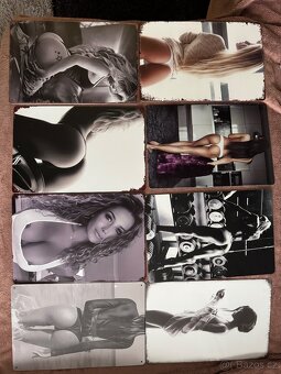 Obrazy, plechové cedule 20x30cm - 31ks - 3