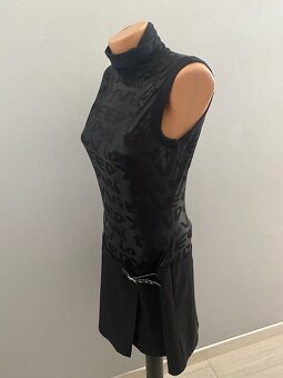 Terranova Černé italské šaty vel. 38 (S) - 3