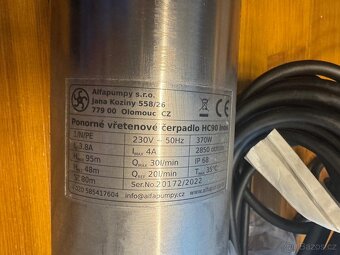 Ponorné čerpadlo HC90 Inox - 3