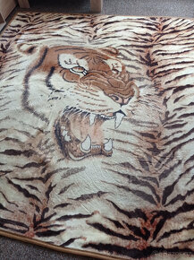 velká deka / přehoz s motivem tygra - 3