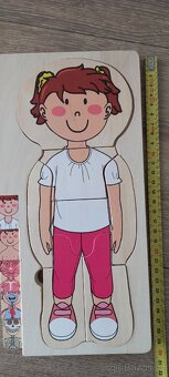 Skladacka puzzle lidske telo - 3