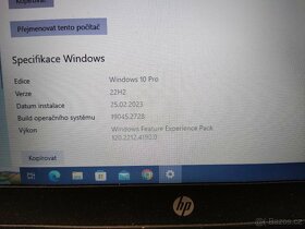 HP Core I5 (2x2,5Ghz),8gb,250gb SSD,Win10 pro, baterie 5h+ - 3