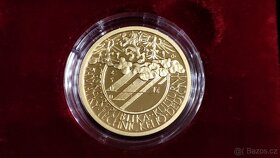 Vzácná zlatá 2 500 Kč mince - Klementinum - PROOF, DOHODA - 3