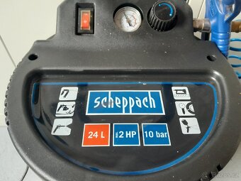 Kompresor Scheppach, bezolejový, minimálně používaný - 3