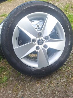 Alu kola 5x112 originál Škoda Octavia III 205/55 R16 - 3