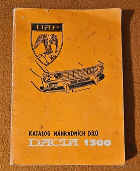 Dačia 1300 Renault 12 katalog nahradních dílů - 3