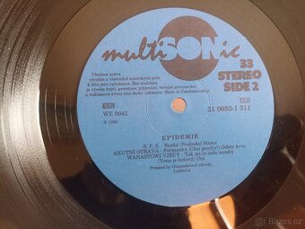 LP Epidemie - Punk 1990, SPS, Plexis, Kritická situace - 3