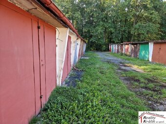 Zděná garáž s plechovými vraty v Kutné Hoře, Žižkov - 3