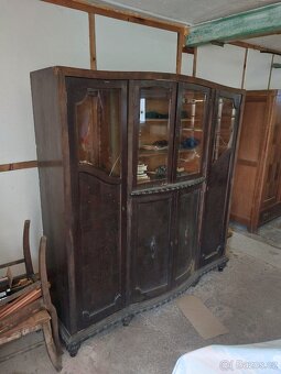 Skříň - starý sekretář - 3